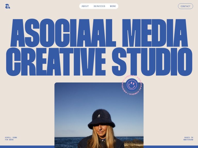 Website asociaalmedia.com gemaakt door Meerman Webdesign