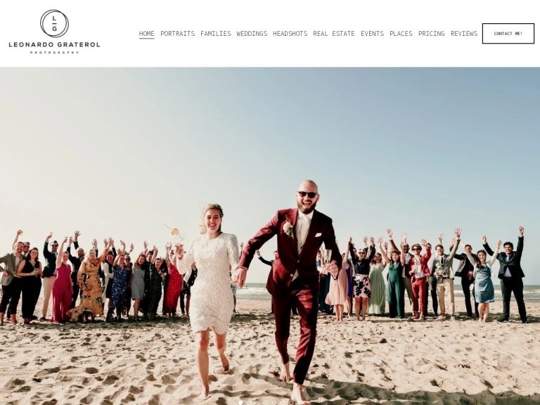 Website leonardograterol.com gemaakt door Meerman Webdesign